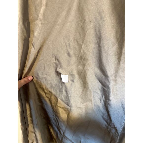 RTR Samsoe Samsoe Sz XS Olive Green Saagneta Satin Slip Midi Skirt silky stretch - Picture 4 of 8